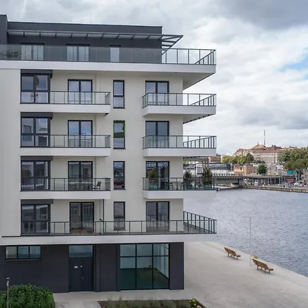 Bulwary Nad Odra Z Widokiem Na Rzeke Odre I Prywatnym Miejscem Parkingowym Apartment *